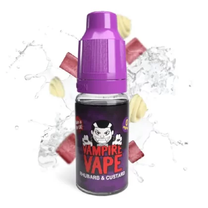 Rhubarb & Custard E-Liquid by Vampire Vape 10ml