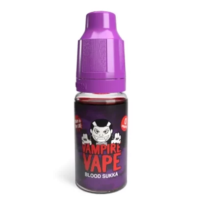 Vampire Vape Blood Sukka E-Liquid – 6mg, 12mg & 18mg – 50ml, 100ml, 200ml