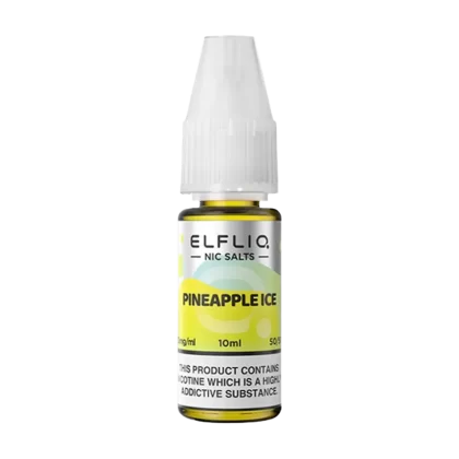 Pineapple Ice Elfliq Nic Salt by Elfbar - 10ml - Vape Product, Vape Product (AEE509)