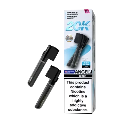 Sky Blue Edition Vapes Bars Angel 20k Refill Pack - 20mg - Vape Product