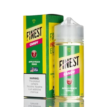 Finest E-Liquid - Candy Edition - Apple Peach Rings - 100mL - 6mg