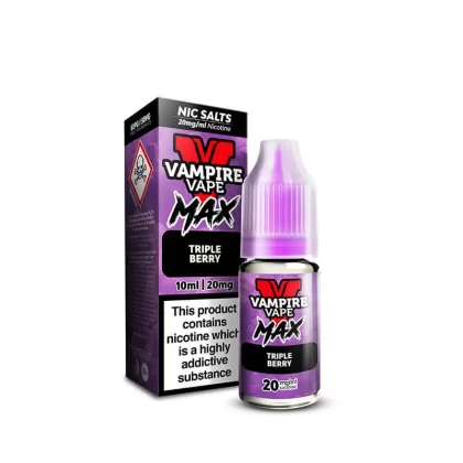 Vampire Vape MAX Triple Berry Nic Salt E-Liquid 10ml - 20mg