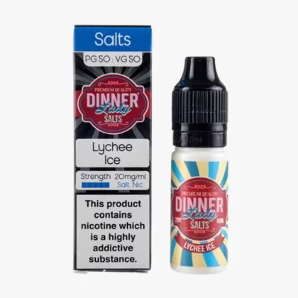 Lychee Ice Nic Salt E-Liquid by Dinner Lady - 20mg