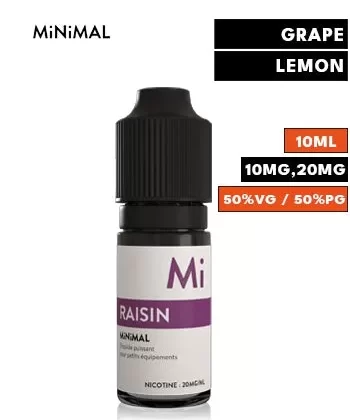 Grape Nic Salt eLiquid by Minimal - 20mg / 10ml