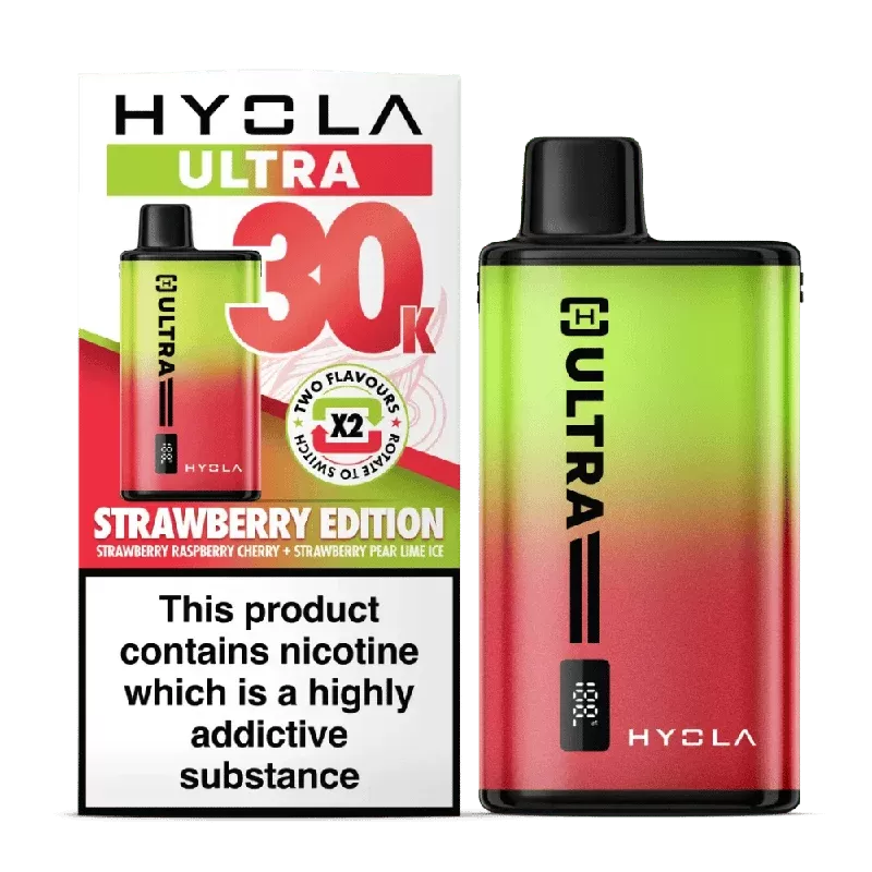 Hyola Ultra 30K Prefilled Pod Kit Strawberry Edition - Ejuicewarehouse