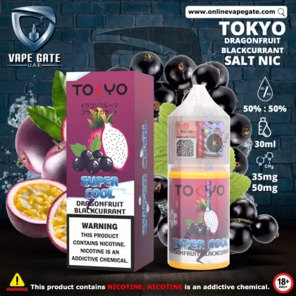 Tokyo Super Cool Dragonfruit Blackcurrant Saltnic 30ml