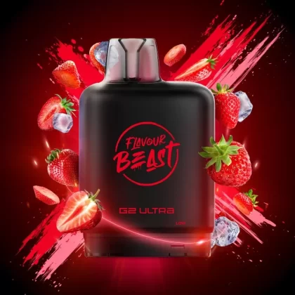 Level X G2 Ultra Flavour Beast Pods – Sic Strawberry Ice, 50K Puffs