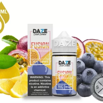 Lemon Passionfruit Blueberry 7 Daze Fusion Salt 30ml