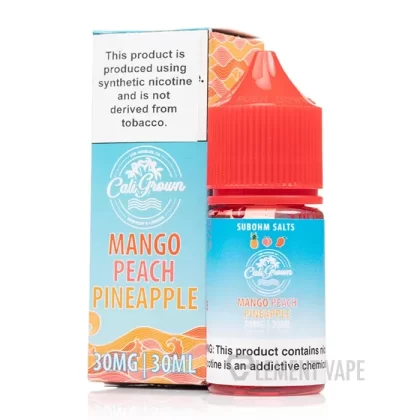 Mango Peach Pineapple Synthetic – Cali Grown Salts – 30mL