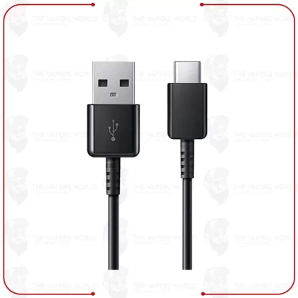 Original Usb To Type C Cable For Samsung (Black) - Thevapersworld