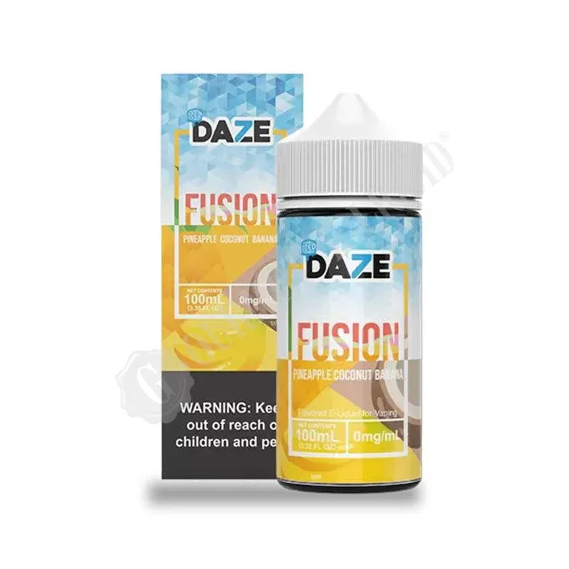 Pineapple Coconut Banana Iced by 7 Daze E-Liquid