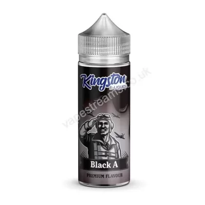 Black A E-Liquid Shortfill by Kingston - Vapestreams Co