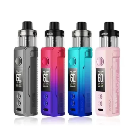 VooPoo Drag S2 60W Pod 2500mAh Vape Kit - Colorful Silver