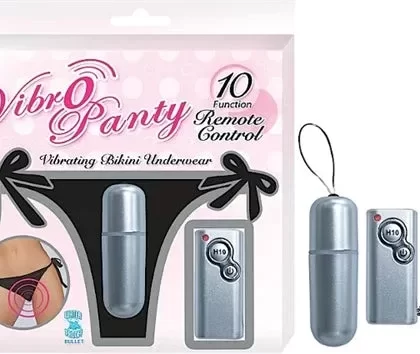 Vibro Panty Remote Control -Black