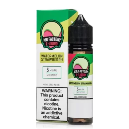 Air Factory Watermelon Strawberry eJuice - 60mL 6mg, 60mL 3mg