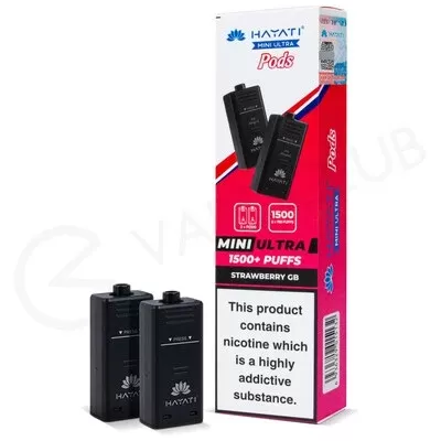 Strawberry GB Hayati Mini Ultra Prefilled Pods