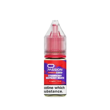 Ox Passion Strawberry Raspberry Mojito Nic Salts E-Liquid 10ml