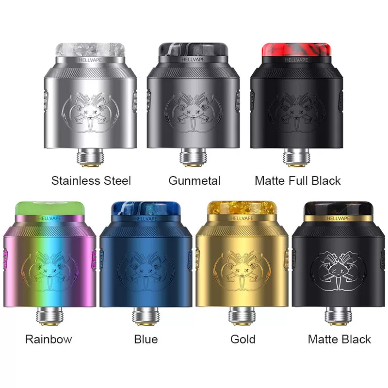 Hellvape Drop Dead 2 RDA Atomizer Tank - Gold - Image 2