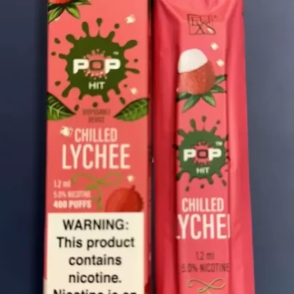 Pop 1.2 ml Disposables 5% Nic – Chilled Lychee [CLEARANCE]