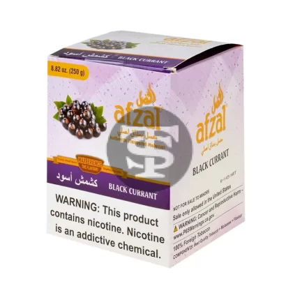 Afzal Black Currant Hookah Shisha 250g - Vape Store