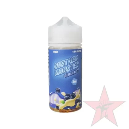 Custard Monster – Blueberry – 100mL - Nicotine (mg)#3