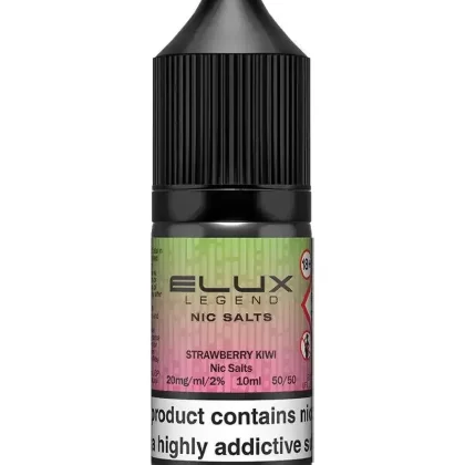 Elux Legend Strawberry Kiwi Nic Salt Vape Juice - 20mg