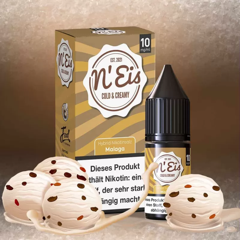 n’EIS Hybrid Nikotinsalz Liquid – Malaga - 10mg/ml