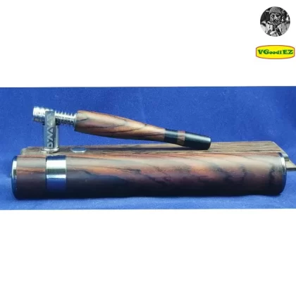 Classic in Cocobolo with African Blackwood Accents / Mouthpiece Including Fat Case with Magnetic Lid by PhattPiggie