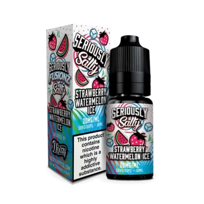 Strawberry Watermelon Ice Seriously Salty – Doozy Nic Salts e Liquid 10ml – TPD - Vapestorm Co
