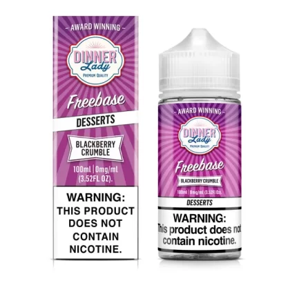 Dinner Lady Blackberry Crumble TFN 100mL Freebase Vape Juice