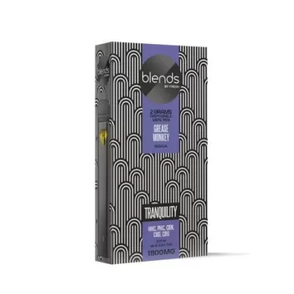 Grease Monkey Vape Pen – HHC, PHC – Disposable – Blends – 1800MG - Ejuicewarehouse