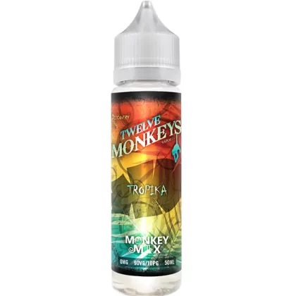Twelve Monkeys Tropika 60ml E Liquids - 3mg