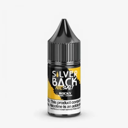 Rocky SALT by Silverback – Banana Cookie Milkshake Nic Salt