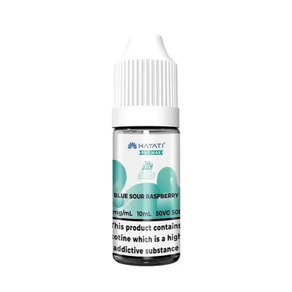 Hayati Pro Max Blue Sour Raspberry Nic Salt E Liquid - Nicotine Strength#20mg>10mg