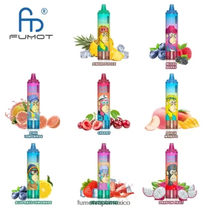 Fumot Tornado Vape desechable 25ml 15000 (1 pieza) limonada rosa H0XPTX193 Fumot Sabores - Fumotvapemexico