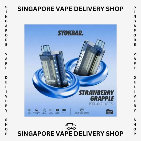 Syok Bar 15000 Puffs - Double Strawberry - Image 3