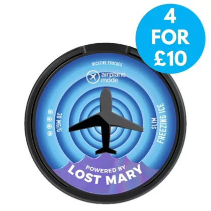 Lost Mary Airplane Mode Snus 30mg Nicotine Pouches