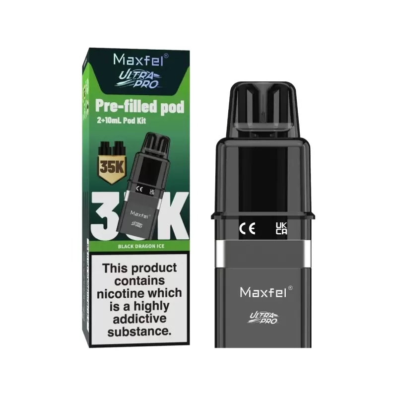 Maxfel Ultra Pro 35K Prefilled Pods - Grape Ice - Image 3